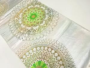 アンティーク　華紋織出し袋帯（材料）